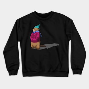 Groundhog Day Forecasting Shadow Crewneck Sweatshirt